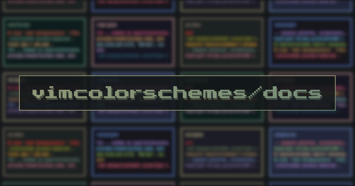 Vimco Color vimcolorschemes docs | vimcolorschemes